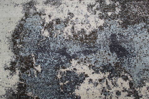Jaipur White Round Hand Knotted 711 X 80 Area Rug 905-146746 Image 3