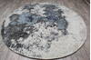Jaipur White Round Hand Knotted 711 X 80 Area Rug 905-146746 Thumb 5