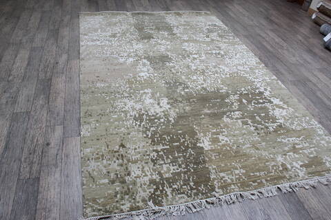 Jaipur Green Hand Knotted 60 X 92 Area Rug 905-146747 Image 2