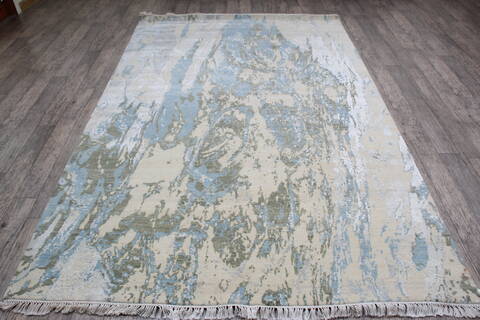 Jaipur White Hand Knotted 61 X 94 Area Rug 905-146748 Image 1