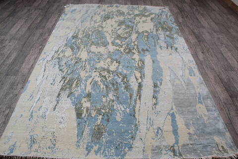 Jaipur White Hand Knotted 61 X 94 Area Rug 905-146748 Image 6
