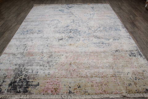 Jaipur White Hand Knotted 710 X 911 Area Rug 905-146751 Image 1