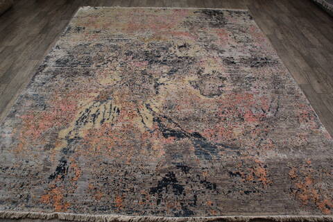 Jaipur White Hand Knotted 710 X 911 Area Rug 905-146751 Image 7