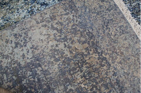 Jaipur Blue Hand Knotted 90 X 120 Area Rug 905-146753 Image 7