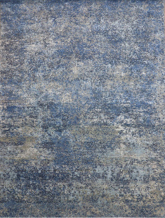 Jaipur Blue Hand Knotted 90 X 120 Area Rug 905-146753 Image 0