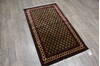 Kashmir Black Hand Knotted 211 X 50 Area Rug 905-146756 Thumb 2