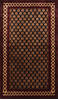 Kashmir Black Hand Knotted 211 X 50 Area Rug 905-146756 Thumb 0