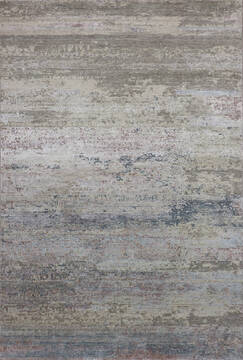 Jaipur Grey Hand Knotted 5'11" X 8'11"  Area Rug 905-146763