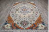 Heriz Grey Hand Knotted 60 X 90 Area Rug 905-146769 Thumb 1