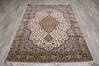 Mahi Beige Hand Knotted 51 X 71  Area Rug 905-146772 Thumb 1