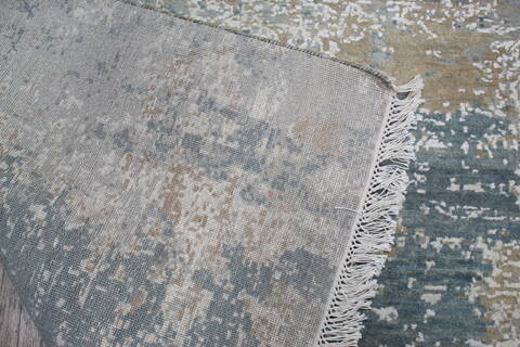 Jaipur Blue Hand Knotted 50 X 71 Area Rug 905-146773 Image 6