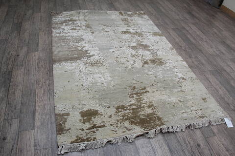 Jaipur Grey Hand Knotted 51 X 73 Area Rug 905-146774 Image 2