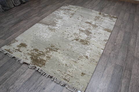 Jaipur Grey Hand Knotted 51 X 73 Area Rug 905-146774 Image 3