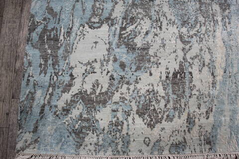 Jaipur Blue Hand Knotted 51 X 71 Area Rug 905-146776 Image 4