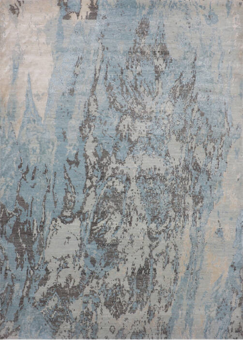 Jaipur Blue Hand Knotted 51 X 71 Area Rug 905-146776 Image 0