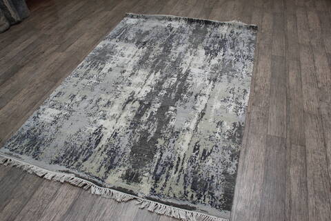 Jaipur Grey Hand Knotted 411 X 72 Area Rug 905-146778 Image 3