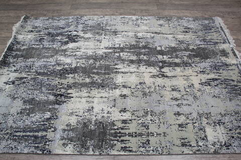 Jaipur Grey Hand Knotted 411 X 72 Area Rug 905-146778 Image 4