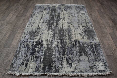Jaipur Grey Hand Knotted 411 X 72 Area Rug 905-146778 Image 5