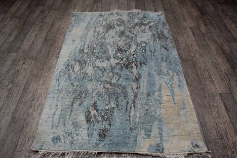 Jaipur Grey Hand Knotted 311 X 60 Area Rug 905-146784 Image 6