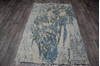 Jaipur White Hand Knotted 40 X 63  Area Rug 905-146785 Thumb 6