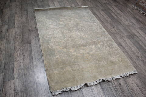 Jaipur Beige Hand Knotted 41 X 61 Area Rug 905-146788 Image 2