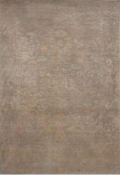 Jaipur Beige Hand Knotted 4'1" X 6'1"  Area Rug 905-146788
