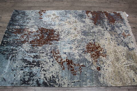 Jaipur Blue Hand Knotted 40 X 511 Area Rug 905-146789 Image 4
