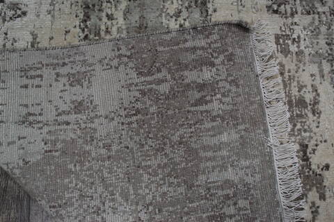 Jaipur Grey Hand Knotted 40 X 510 Area Rug 905-146790 Image 8