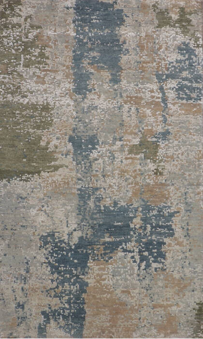 Jaipur Blue Hand Knotted 30 X 50 Area Rug 905-146793 Image 0