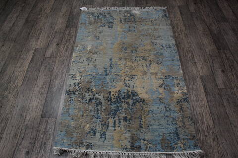 Jaipur Blue Hand Knotted 31 X 51 Area Rug 905-146799 Image 6