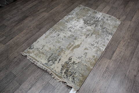 Jaipur Grey Hand Knotted 31 X 50 Area Rug 905-146801 Image 3