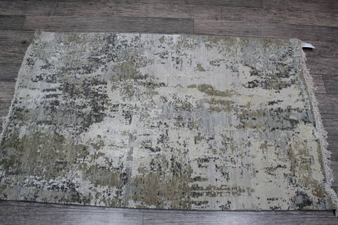 Jaipur Grey Hand Knotted 31 X 50 Area Rug 905-146801 Image 4