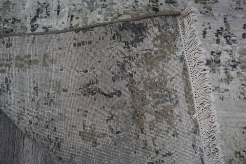 Jaipur Grey Hand Knotted 31 X 50 Area Rug 905-146801 Image 7