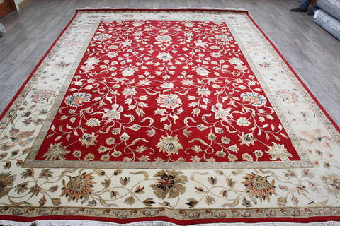 Jaipur Red Hand Knotted 810 X 1111 Area Rug 905-146802 Image 1