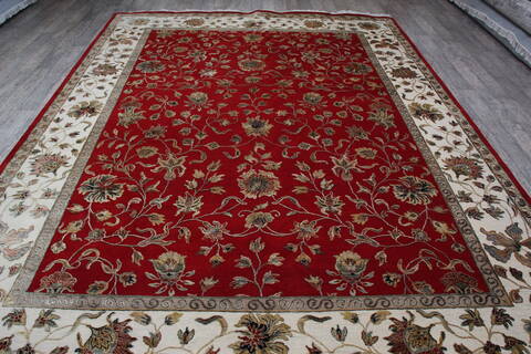 Jaipur Red Hand Knotted 810 X 1111 Area Rug 905-146802 Image 7