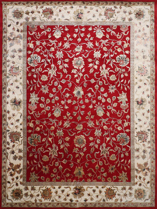 Jaipur Red Hand Knotted 810 X 1111 Area Rug 905-146802 Image 0