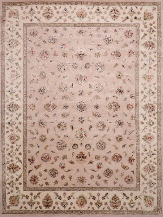 Jaipur Beige Hand Knotted 811 X 120 Area Rug 905-146803 Image 0