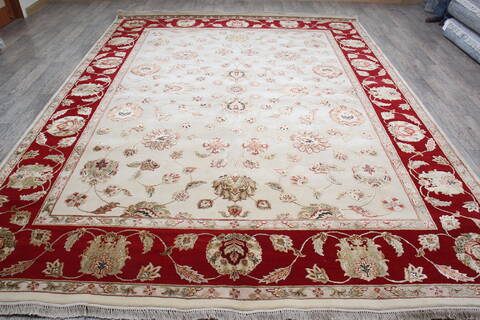 Jaipur White Hand Knotted 90 X 120 Area Rug 905-146804 Image 1