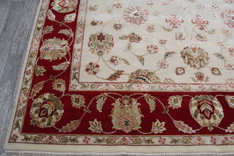 Jaipur White Hand Knotted 90 X 120 Area Rug 905-146804 Image 2