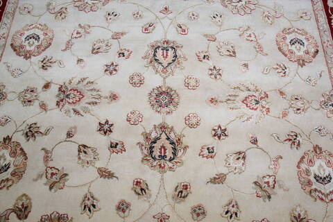 Jaipur White Hand Knotted 90 X 120 Area Rug 905-146804 Image 4