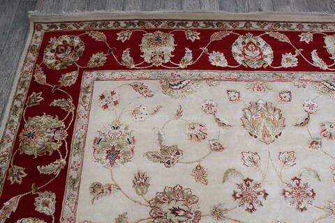 Jaipur White Hand Knotted 90 X 120 Area Rug 905-146804 Image 5