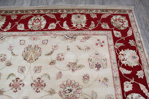 Jaipur White Hand Knotted 90 X 120 Area Rug 905-146804 Image 6