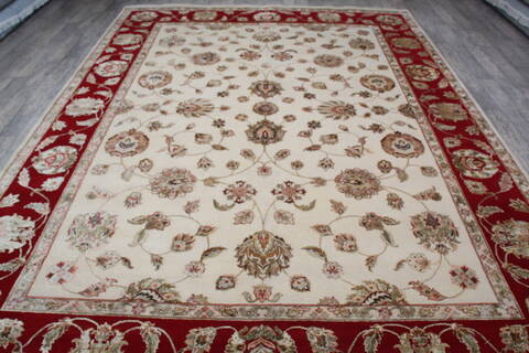 Jaipur White Hand Knotted 90 X 120 Area Rug 905-146804 Image 7