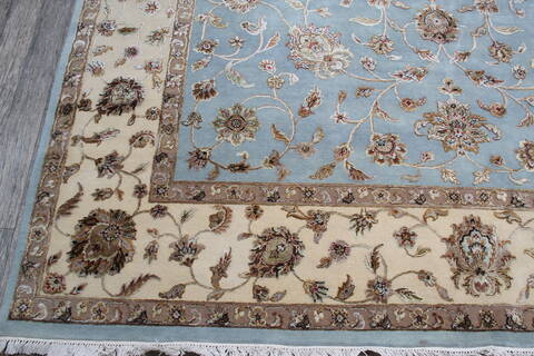 Jaipur Blue Hand Knotted 90 X 1111 Area Rug 905-146805 Image 2