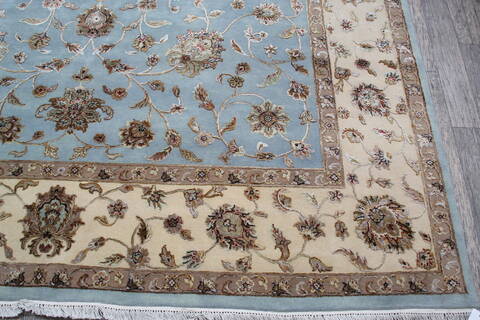 Jaipur Blue Hand Knotted 90 X 1111 Area Rug 905-146805 Image 3