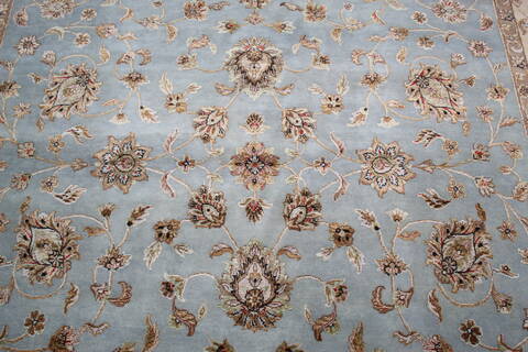 Jaipur Blue Hand Knotted 90 X 1111 Area Rug 905-146805 Image 4