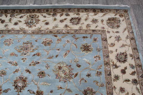 Jaipur Blue Hand Knotted 90 X 1111 Area Rug 905-146805 Image 6