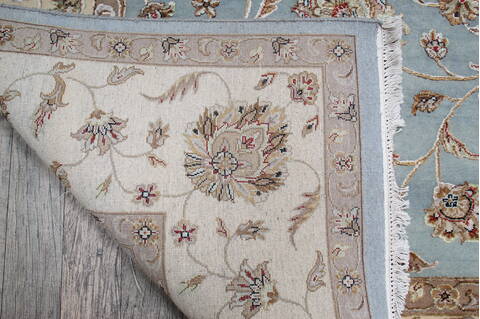 Jaipur Blue Hand Knotted 90 X 1111 Area Rug 905-146805 Image 8