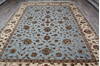Jaipur Blue Hand Knotted 90 X 1111  Area Rug 905-146805 Thumb 7