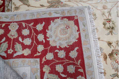 Jaipur White Hand Knotted 93 X 120 Area Rug 905-146806 Image 8